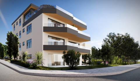 PAG/MANDRE-Prodej nových apartmánů 250m od moře s parkingem a lodziou