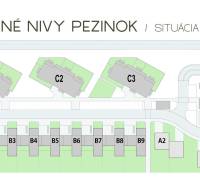 situácia lokality - Zelené Nivy Pezinok novostavba - na predaj