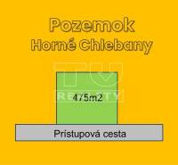 Horné Chlebany Pozemky - bydlení prodej reality Topoľčany