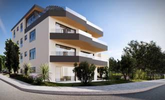 PAG/MANDRE-Prodej nových apartmánů 250m od moře s parkingem a lodziou