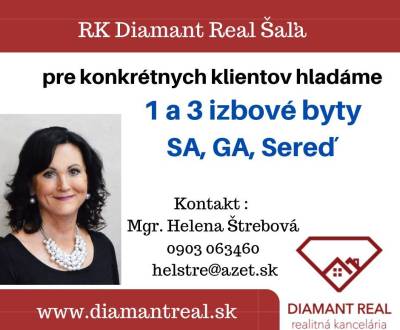 Prodej Byt 3+1, Šaľa, Slovensko
