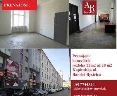 Pronájem Kancelářské prostory, Kancelářské prostory, Banská Bystrica, 