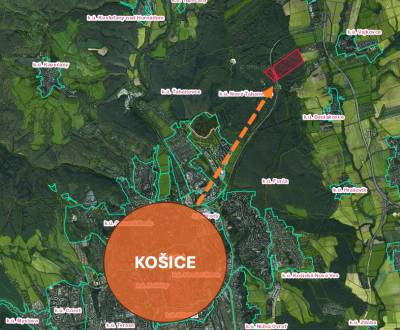 Prodej Zemědělské a lesní, Zemědělské a lesní, Košice - Ťahanovce, Slo