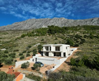 CHORVATSKO - Vila s nádherným výhledem na moře - OMIŠ, DUČE