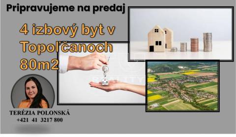 Prodej Byt 4+1, Topoľčany, Slovensko