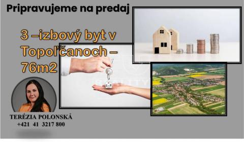 Prodej Byt 4+1, Topoľčany, Slovensko