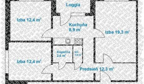 Prodej Byt 3+1, Bratislava - Podunajské Biskupice, Bratislava, Slovens