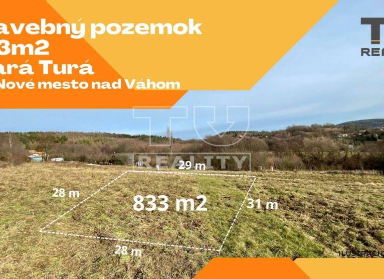 Stará Turá Pozemky - bydlení prodej reality Nové Mesto nad Váhom