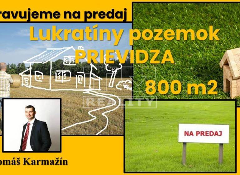 Prievidza Pozemky - bydlení prodej reality Prievidza