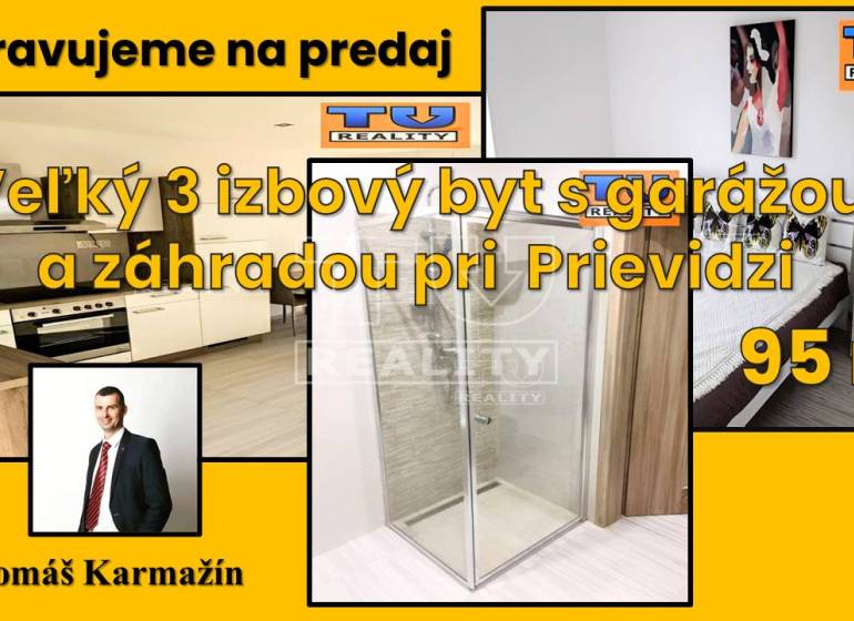 Prievidza Byt 3+1 prodej reality Prievidza