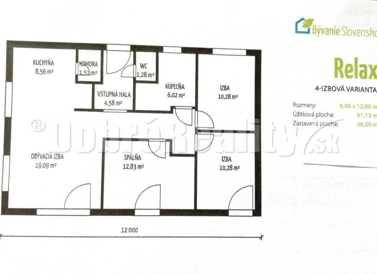 Šamorín Rodinný dům prodej reality Dunajská Streda