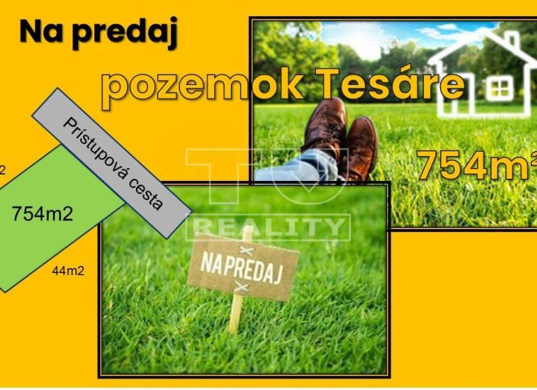 Tesáre Pozemky - bydlení prodej reality Topoľčany