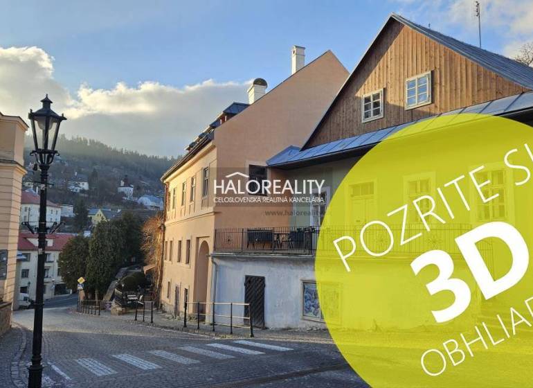 Banská Štiavnica Byt 2+1 prodej reality Banská Štiavnica