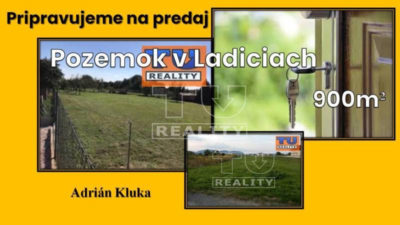 Ladice Pozemky - bydlení prodej reality Zlaté Moravce