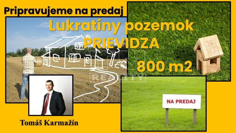 Prievidza Pozemky - bydlení prodej reality Prievidza