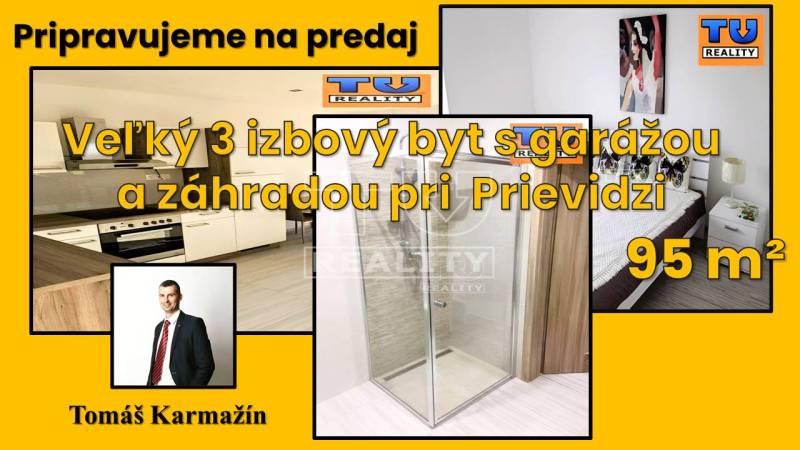 Prievidza Byt 3+1 prodej reality Prievidza