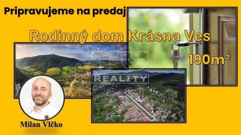 Krásna Ves Rodinný dům prodej reality Bánovce nad Bebravou