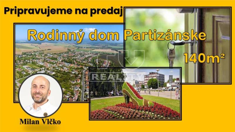 Partizánske Rodinný dům prodej reality Partizánske