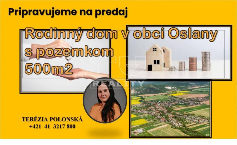 Oslany Rodinný dům prodej reality Prievidza