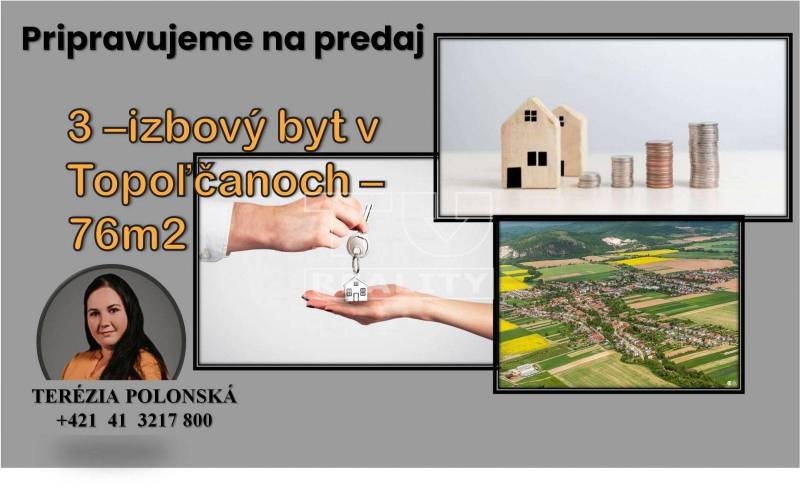 Topoľčany Byt 4+1 prodej reality Topoľčany