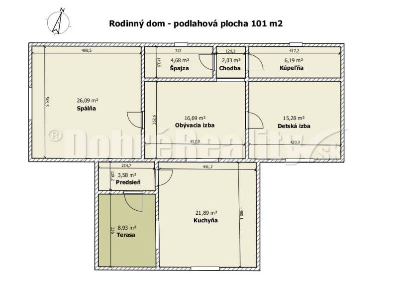 Tisovec Rodinný dům prodej reality Rimavská Sobota