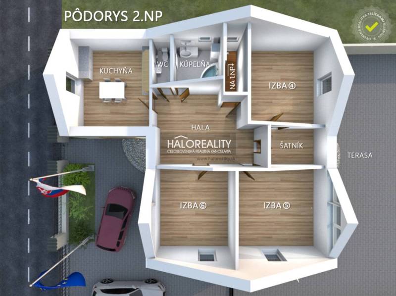 Prievidza Rodinný dům prodej reality Prievidza