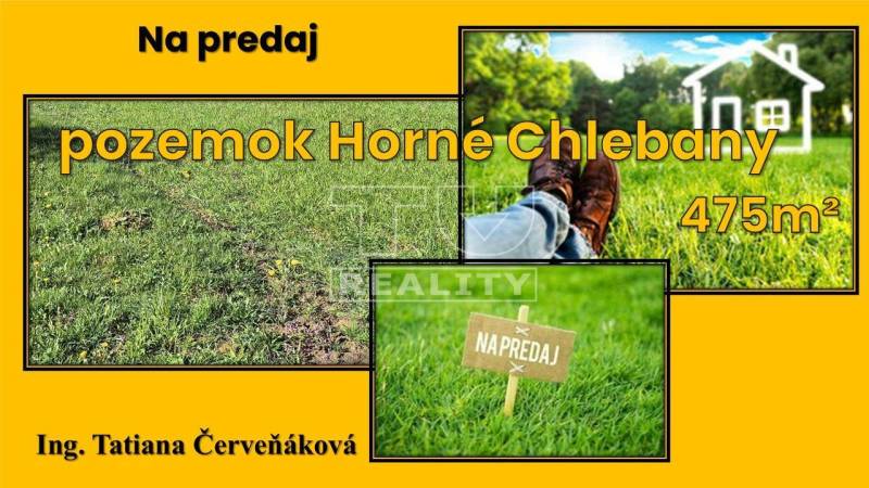 Horné Chlebany Pozemky - bydlení prodej reality Topoľčany