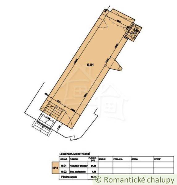 Banská Štiavnica Byt 1+1 prodej reality Banská Štiavnica