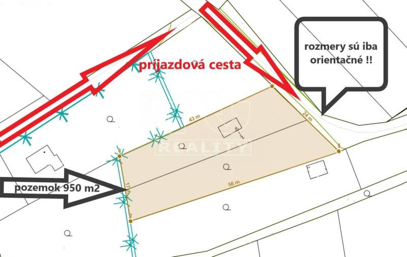 Prešov Pozemky - bydlení prodej reality Prešov