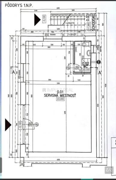 pôdorys prízemie