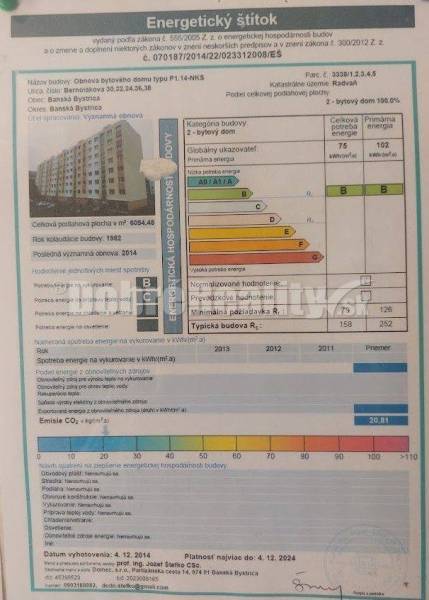 Banská Bystrica Byt 3+1 pronájem reality Banská Bystrica