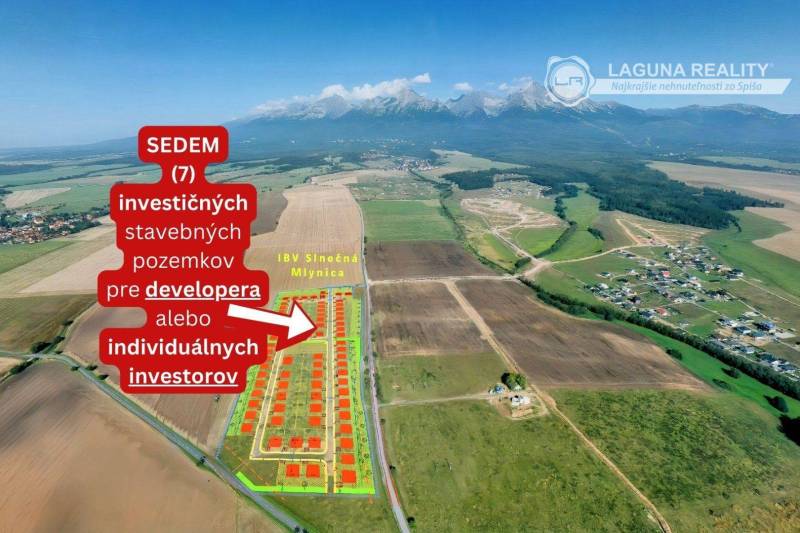 Mlynica Pozemky - bydlení prodej reality Poprad