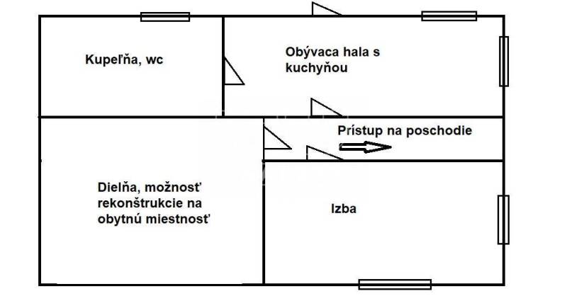 Prievidza Rodinný dům prodej reality Prievidza