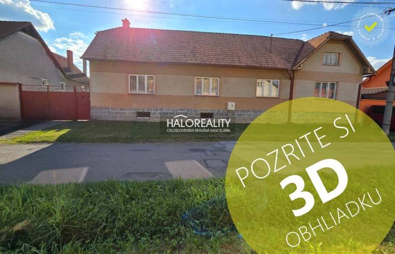 Dobrá Niva Rodinný dům prodej reality Zvolen