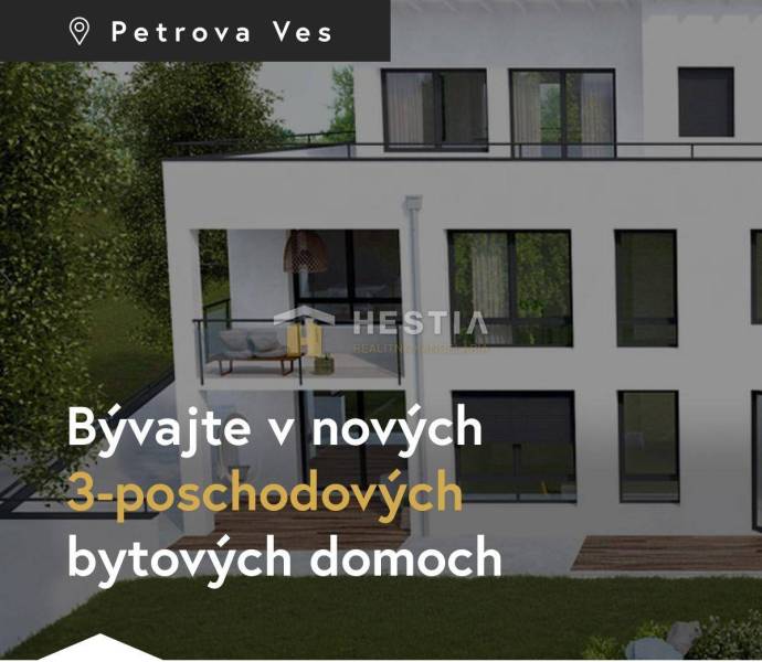 Petrova Ves Byt 2+1 prodej reality Skalica