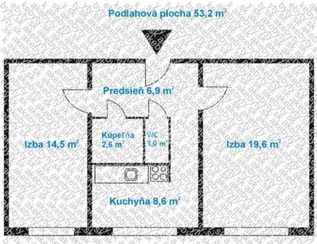 Bratislava - Petržalka Byt 2+1 prodej reality Bratislava - Petržalka