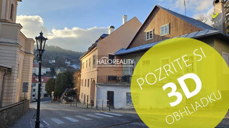 Banská Štiavnica Byt 2+1 prodej reality Banská Štiavnica